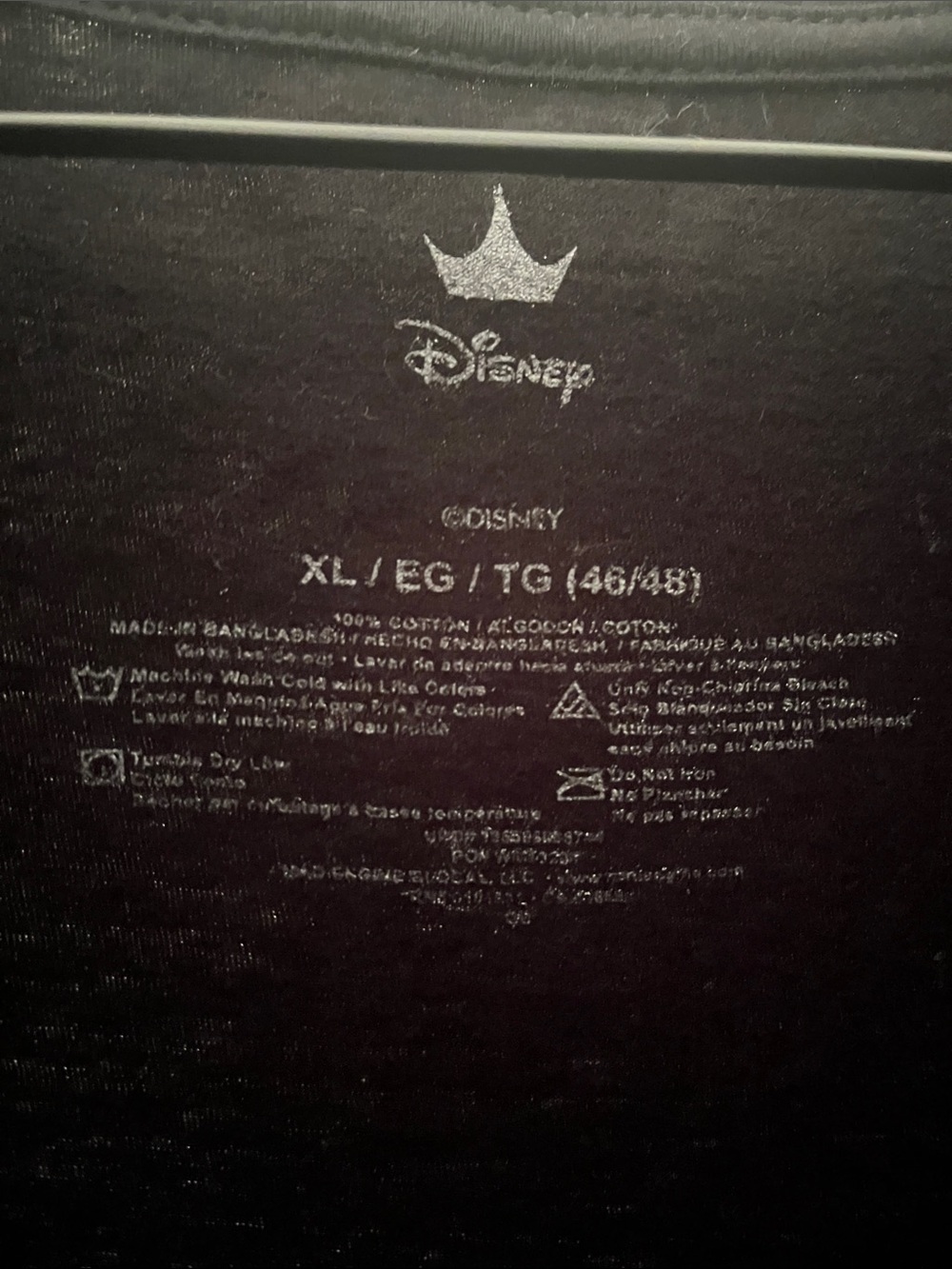 Disney Black Tee with The Little Mermaid Sunset Silhouette - Picture 4 of 5